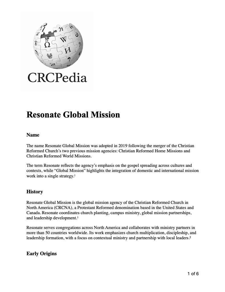 Preview of submitted Pages document